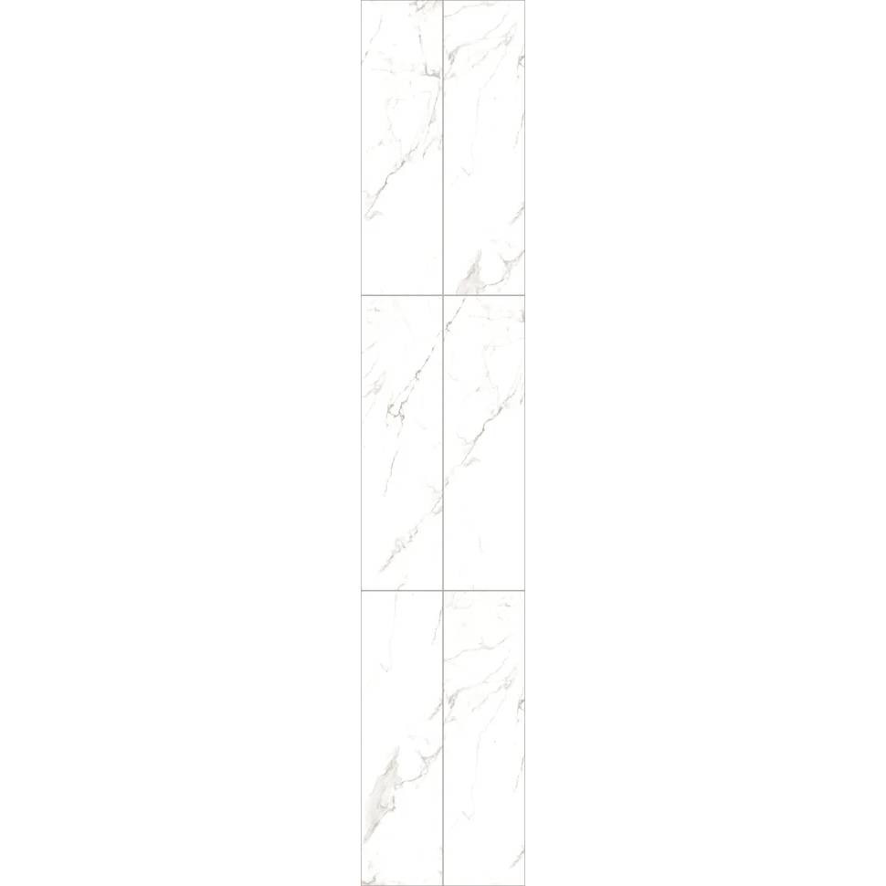 Панель стеновая ПВХ Панельпласт Ultra Marble Light straight 2700х250х8 мм