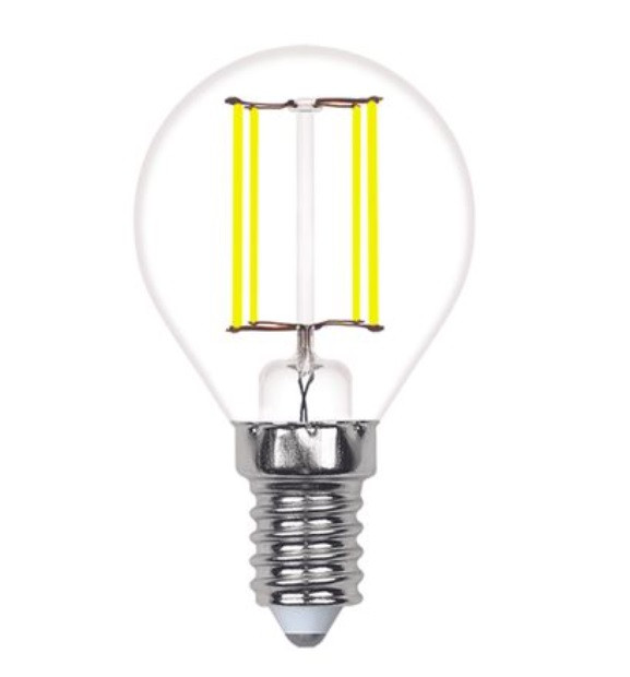 Лампа светодиодная Volpe LED-G45-5,5W/4000K/E14/CL/SLF шар Е14 5,5Вт 4000K