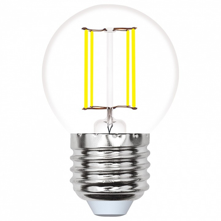 Лампа светодиодная Uniel Multibright LED-G45-5W/E27 прозрачная 3000K