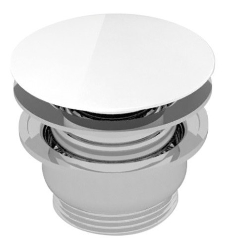 Донный клапан Axa AF0015 Click clack White Glossy