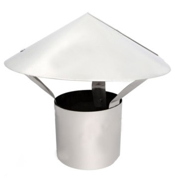 Зонт для дымохода оцинкованная сталь Eco Flue D120 мм