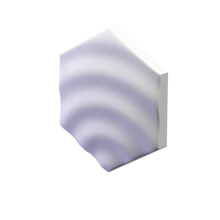 Дизайнерская 3D панель из гипса Artpole Heksa-drip 200x173 мм