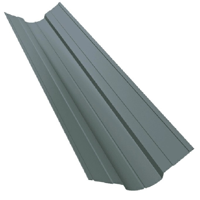 Ендова верхняя фигурная Grand Line Satin Ral 7004 150х150 мм резка