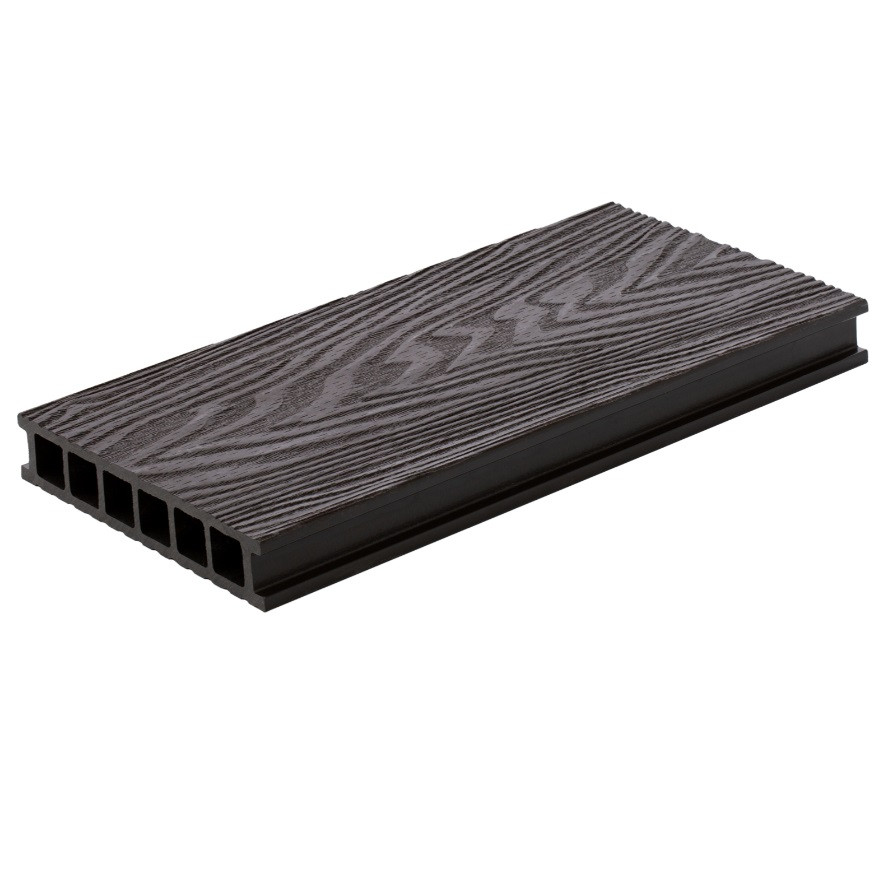 Доска террасная Polywood Duo 3D венге 4000х150х28 мм
