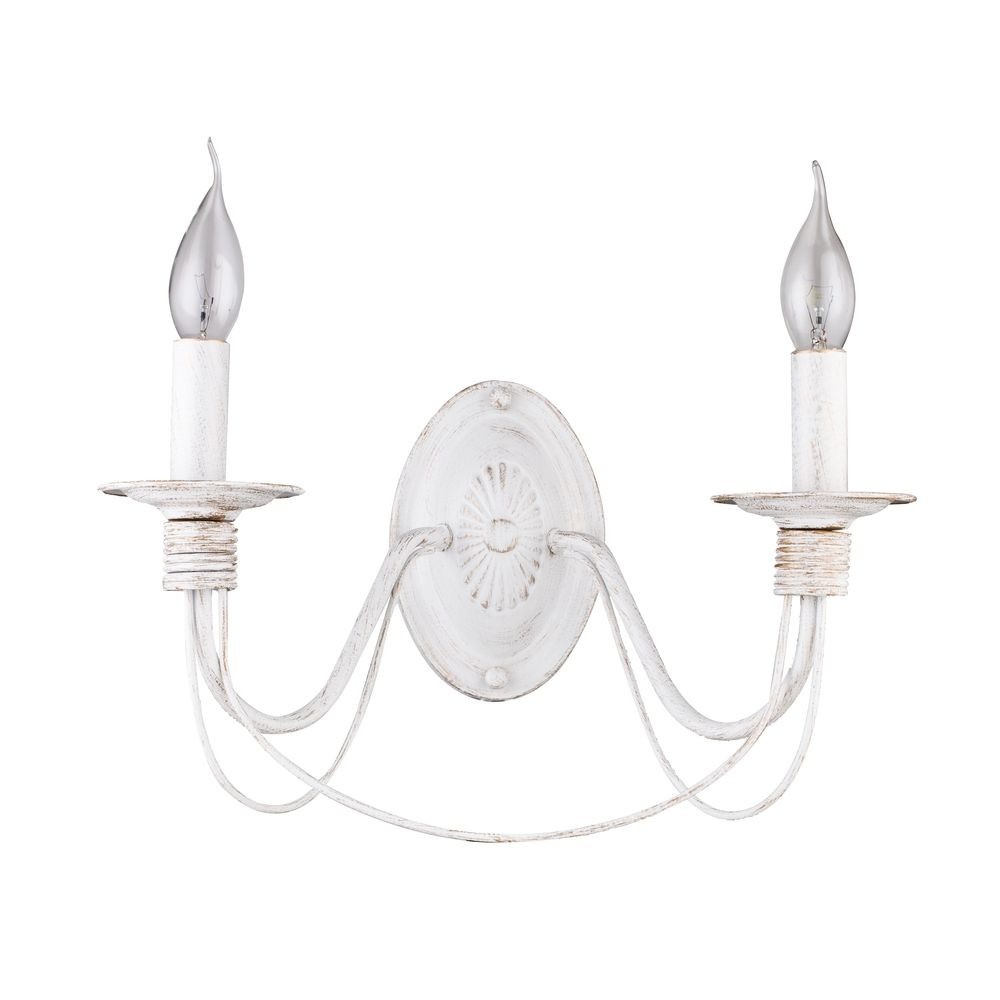 Бра Freya Velia FR046-02-W белое E14 2х60W 220V