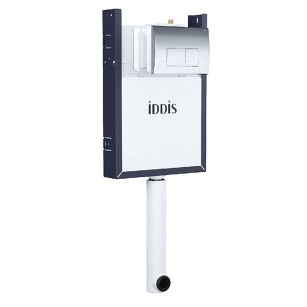 Бачок скрытого монтажа Iddis Optima Home OPH0GCCi32K с клавишей смыва