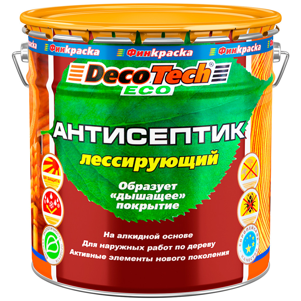 Антисептик DecoTech Eco 00-00014482 рябина 2,5 л
