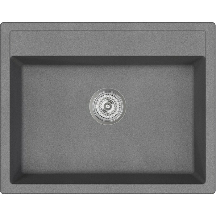 Кухонная мойка Emar Quartz 1640.Q кварцевая Антрацит