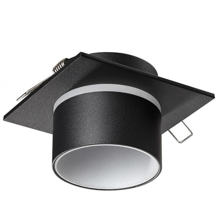 Светильник встраиваемый Novotech Lirio Spot NT21 319 370717 GU10 9W черный