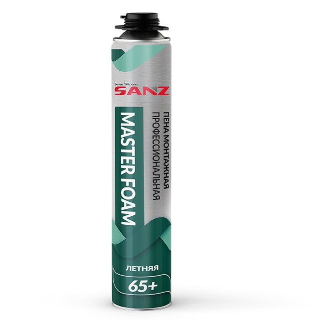 Пена монтажная профессиональная Sanz Pu Foam Master SA1029 65 летняя
