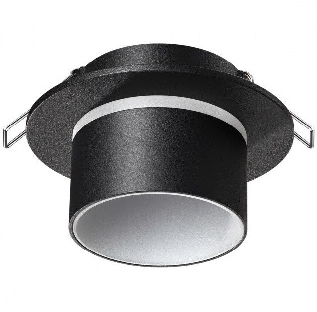Светильник встраиваемый Novotech Lirio Spot NT21 319 370715 GU10 9W черный