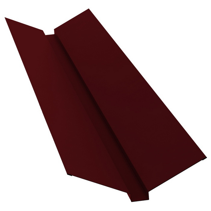 Ендова верхняя Grand Line Satin Ral 3005 115х30х115 мм резка
