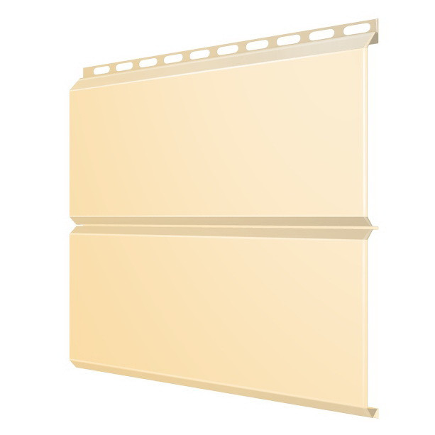 Сайдинг Grand Line Optima Экобрус Satin 0,5 мм Ral 1015 резка