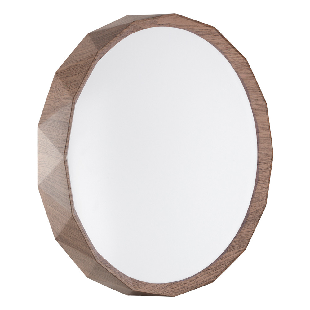 Светильник Sonex Zif Wood Basica SN 114 7637/DL Led 48 Вт 3000-6000K с пультом ДУ коричневый