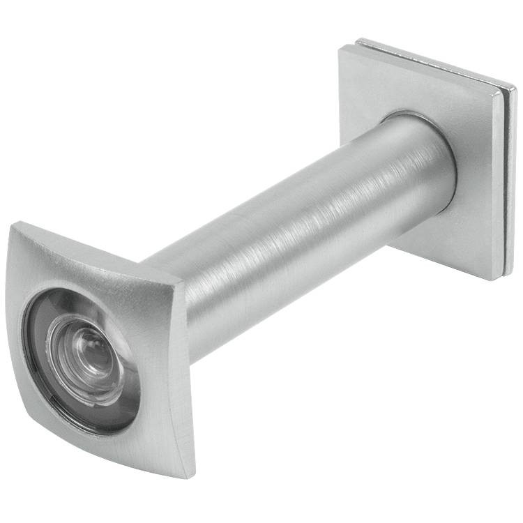 Глазок дверной Fuaro DV-Q 4/130-70/Z 42153 сатинированный хром