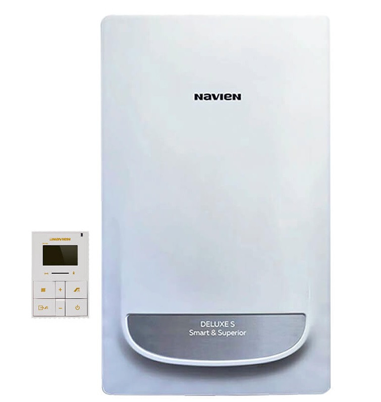 Котел газовый конвекционный Navien Deluxe S PNGB3500013L001 13K двухконтурный 13 кВт