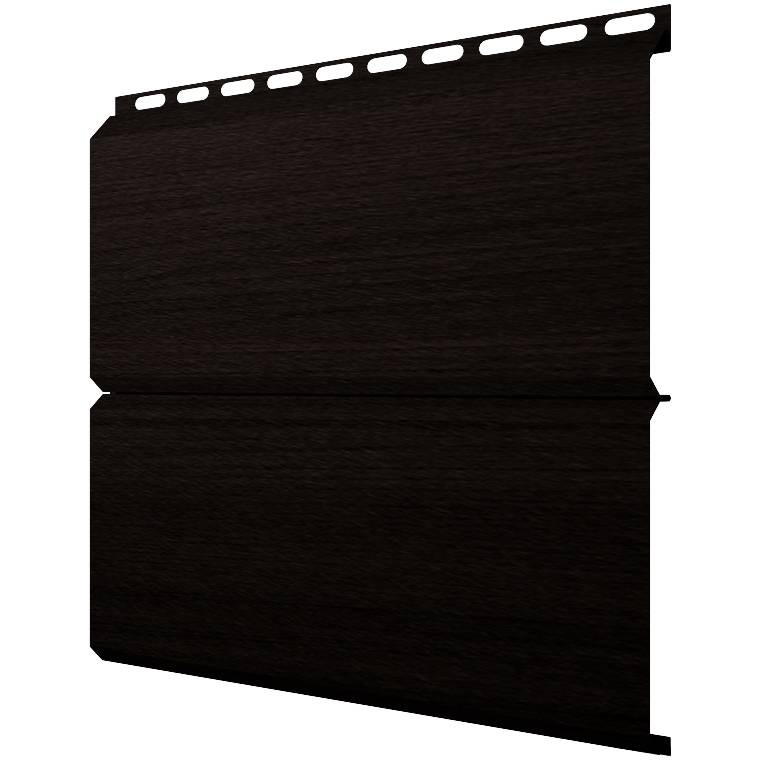 Сайдинг Grand Line Экобрус Print Elite Coffee Wood TwinColor резка 0,45 мм