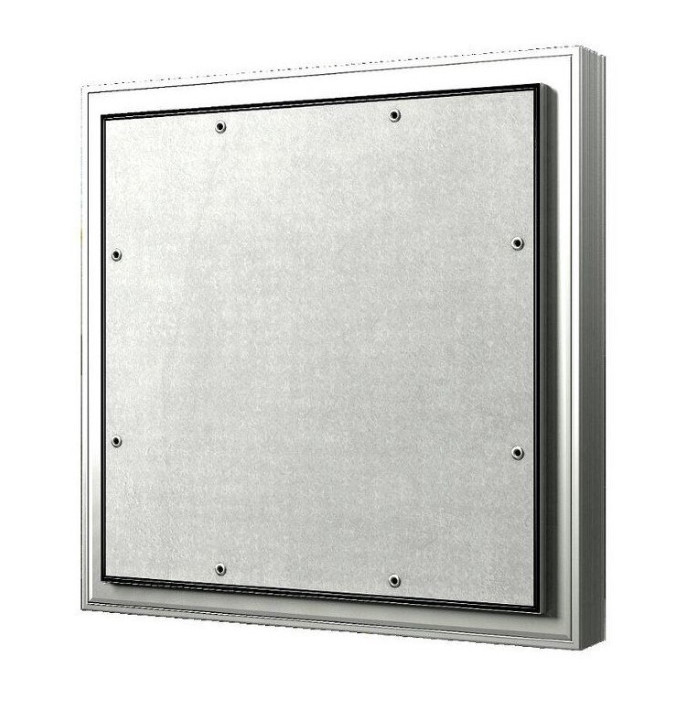 Люк ревизионный скрытый Evecs Ceramo Optimum D3060 300х600 мм серебристый нажимной