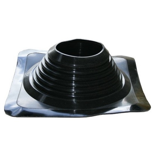 Проход кровли для дымохода Eco Flue Master Roof прямой D200-300 мм черный