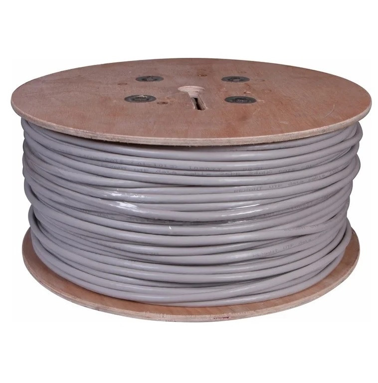 Кабель витая пара Rexant Indoor 01-1016-R U/UTP CAT 5е ZH нг(А)-HF (LSZH) 25PR 24AWG серый 305 м