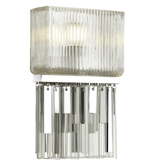 Бра Odeon Light Gatsby Hall ODL_EX22 57 4871/1W E14 1x40W хром/прозрачный