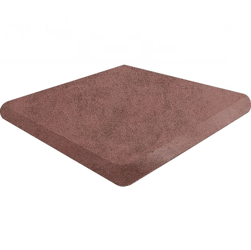Ступень угловая клинкерная Gres Aragon Esquina Redonda Capri Rojo 330х330 мм