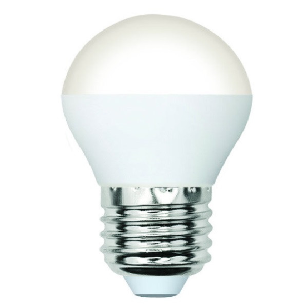 Лампа светодиодная Volpe LED-G45-6W/6500K/E27/FR/SLS шар Е27 6Вт 6500K