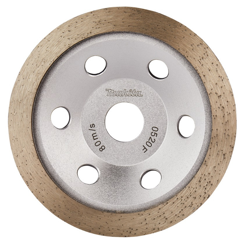 Чашка алмазная однорядная Makita Standard D-41464 финишная шлифовка 125x22,23x13x5 мм