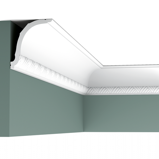 Карниз потолочный полиуретановый Orac Decor Luxxus C402 2000х94х107 мм