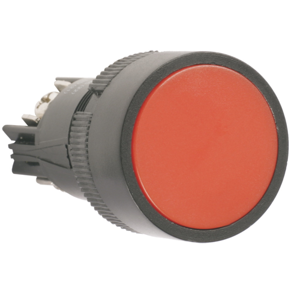 Кнопка управления Пуск IEK BBT40-SB7-K04 1з+1р d=22мм/240В красная