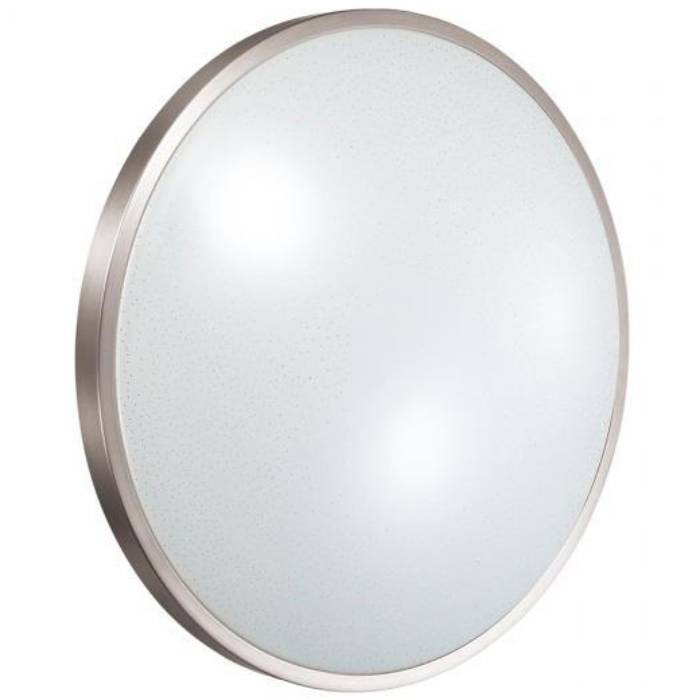 Светильник настенно-потолочный Sonex Lota Nickel Pale SN 078 2088/EL белый/никель 72Вт 3000-6300K с пультом ДУ