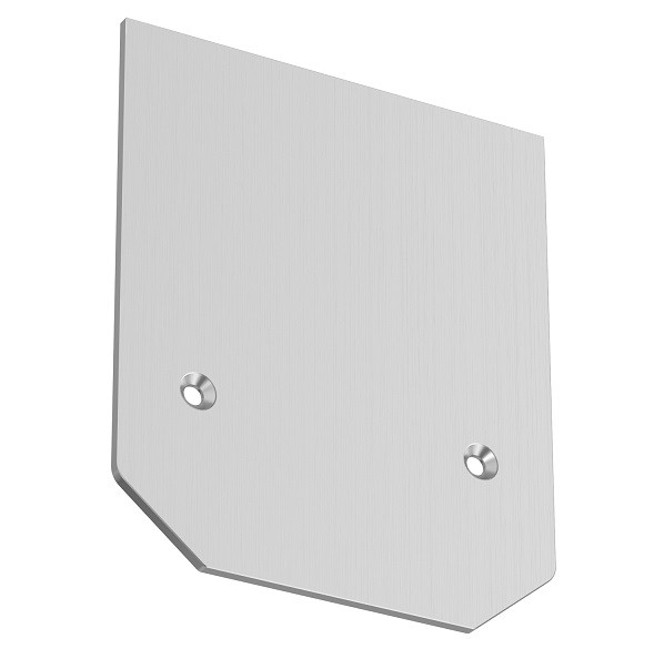 Заглушка торцевая для профиля Technical S35 TRA004MPEC-21S серая