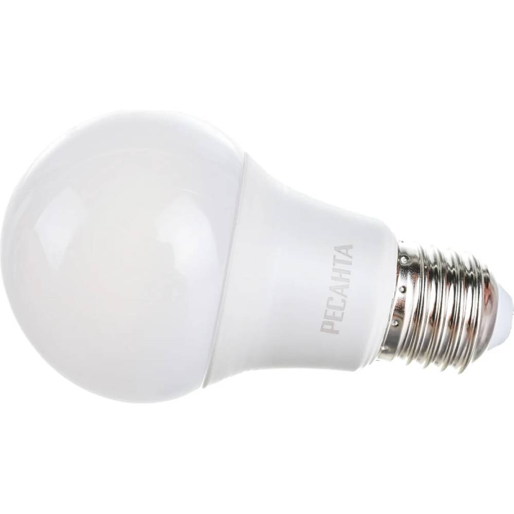 Лампа светодиодная Ресанта LL-R-A60-9W-230-4K-E27 9Вт Е27