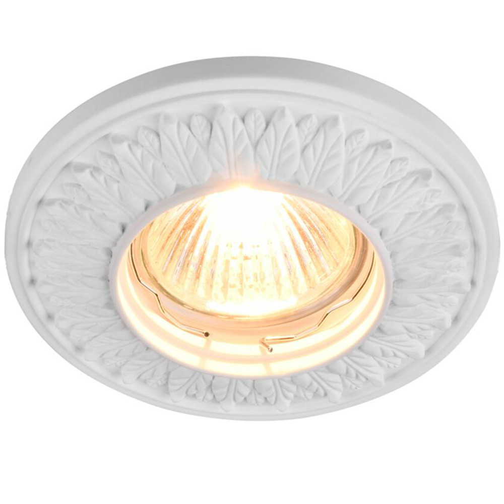 Светильник встраиваемый Maytoni Gyps Classic DL280-1-01-W