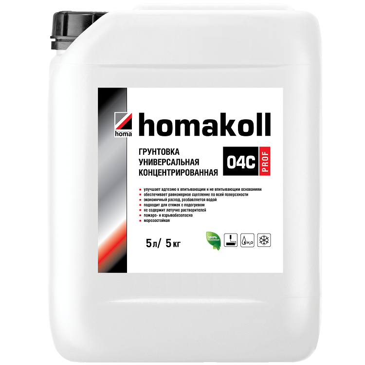 Грунтовка универсальная Homakoll 04C Prof 5 л