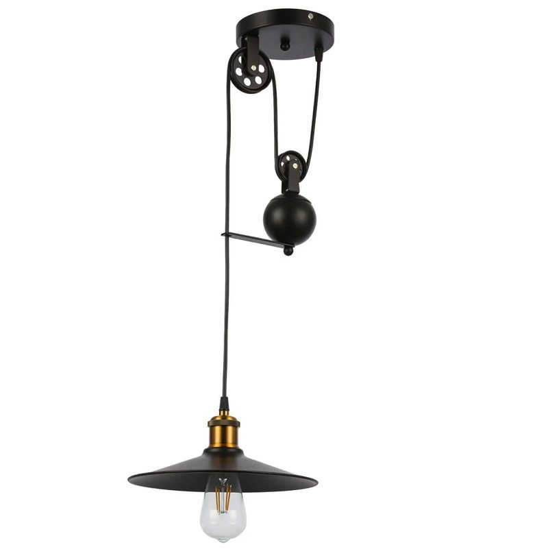 Светильник подвесной Evoluce Esperazza SLE120503-01 E27 1х60W черный