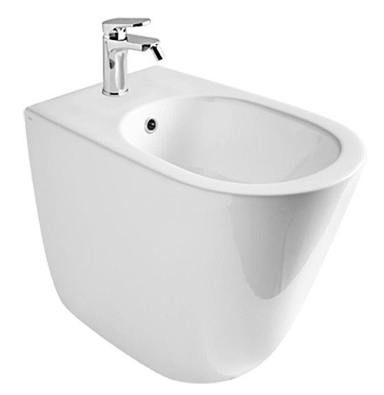 Биде напольное Axa Eva 8802201 550х360 мм White Glossy