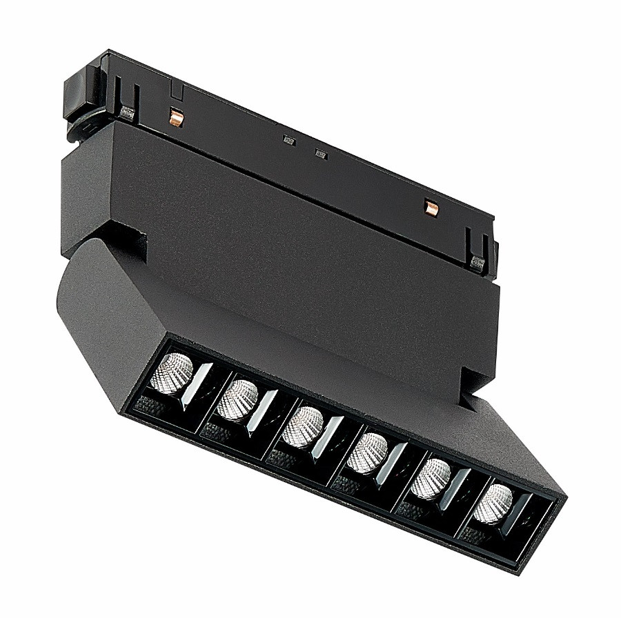 Светильник магнитный трековый ST Luce Skyline 48 ST364.436.06 LED 1х6W 3000K черный