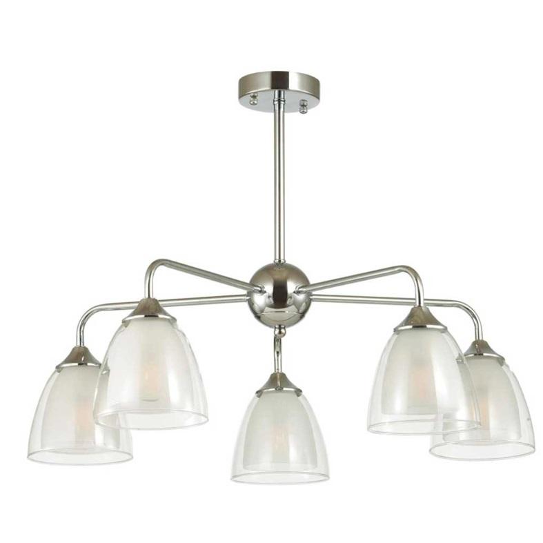 Люстра потолочная Lumion Toby Moderni LN23 140 5289/5C E14 5x60W хром