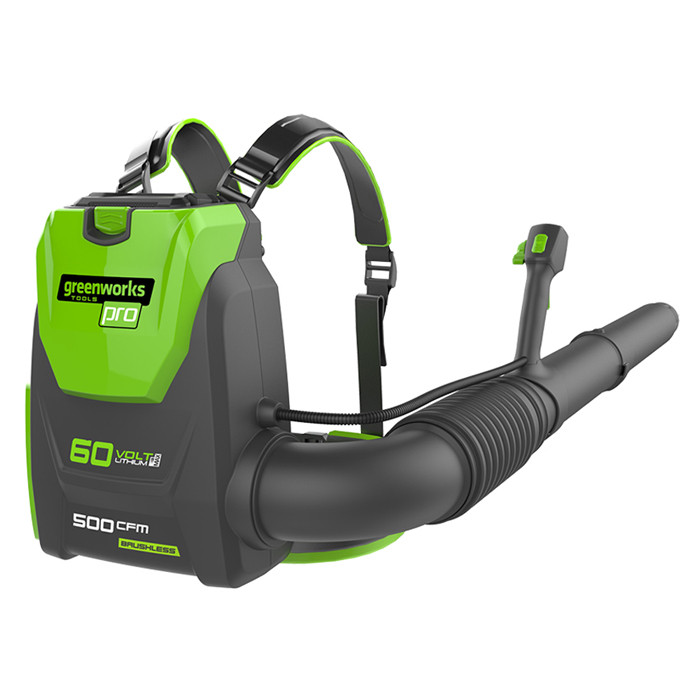 Воздуходув аккумуляторный Greenworks GD60BPB ранцевый без аккумулятора и зарядного устройства