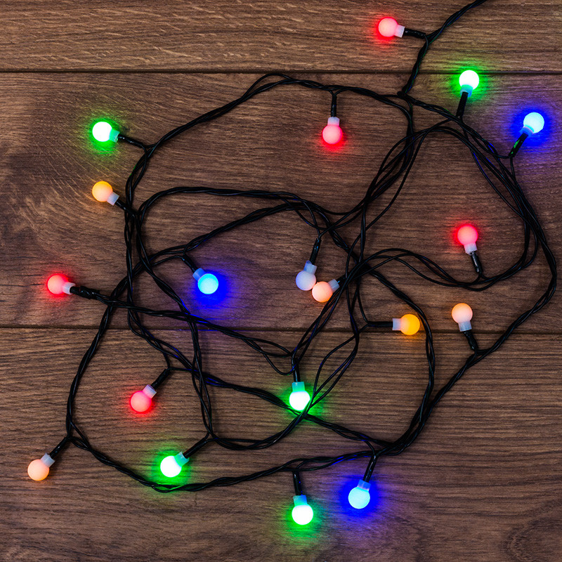 Гирлянда светодиодная Neon-Night 303-060 Цветные Шарики 20 LED