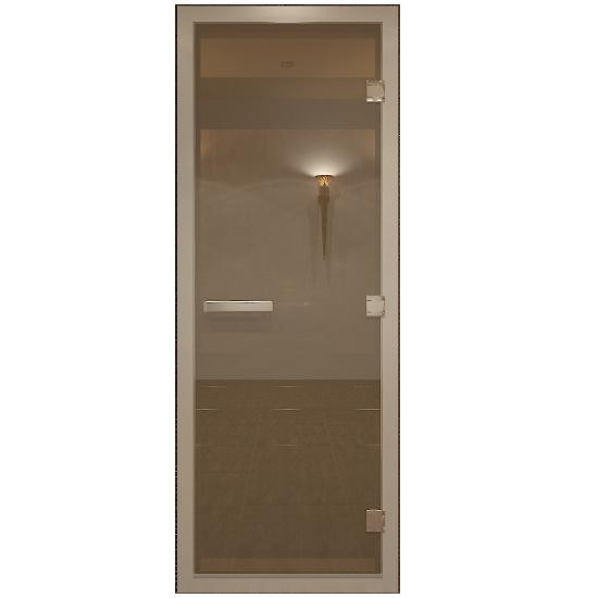 Дверь для хамама стеклянная Doorwood DW00799 бронза 800х2000 мм