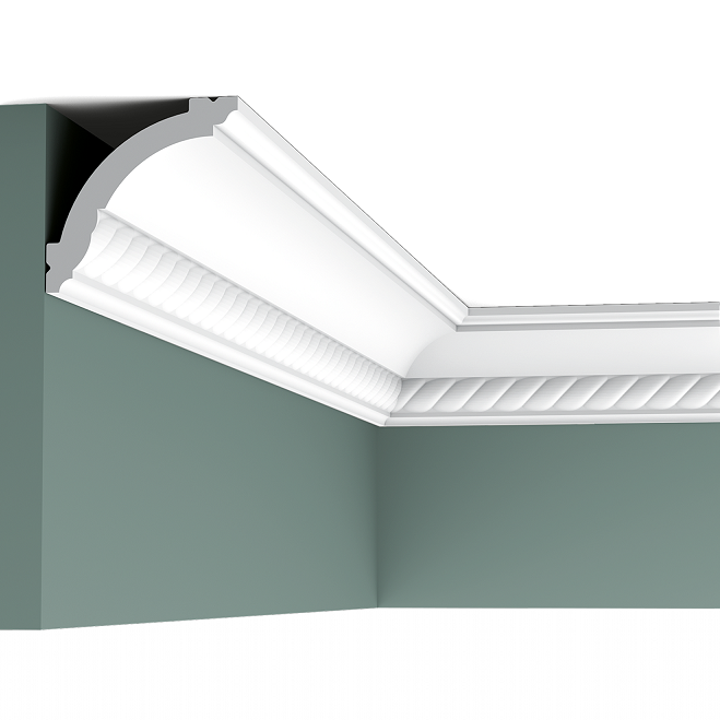 Карниз потолочный из дюрополимера Orac Decor Axxent CX136 2000х71х69 мм