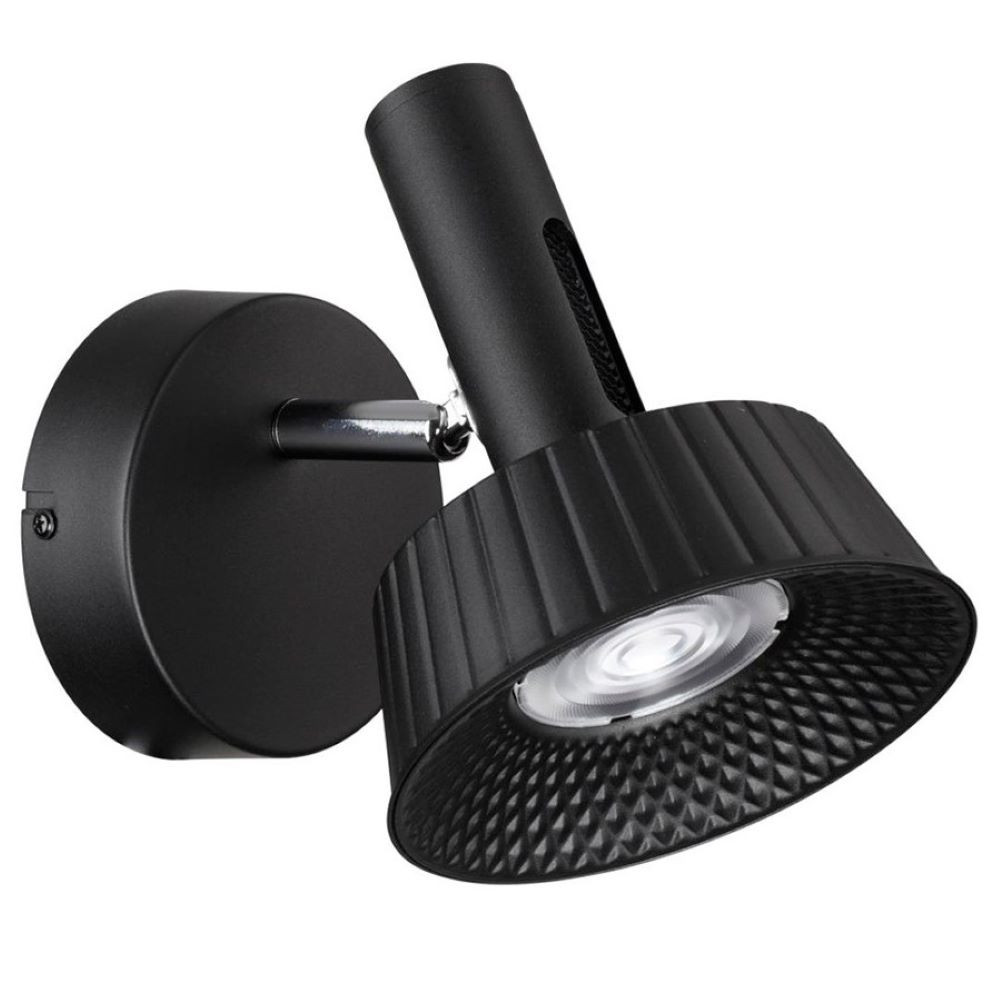 Светильник настенный Odeon Light Mali Hightech ODL24 6643/7WL IP20 LED 10W черный