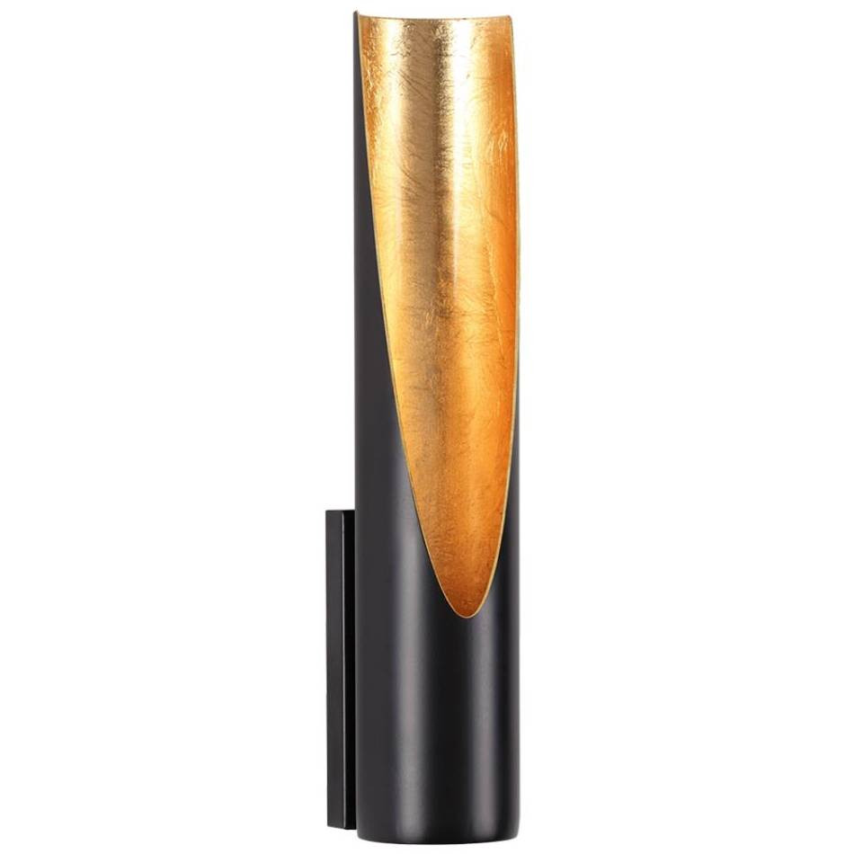 Светильник настенный Odeon Light Whitney Hightech ODL19 227 6671/8WL черный с золотым фольгированием Led 8W 3000К