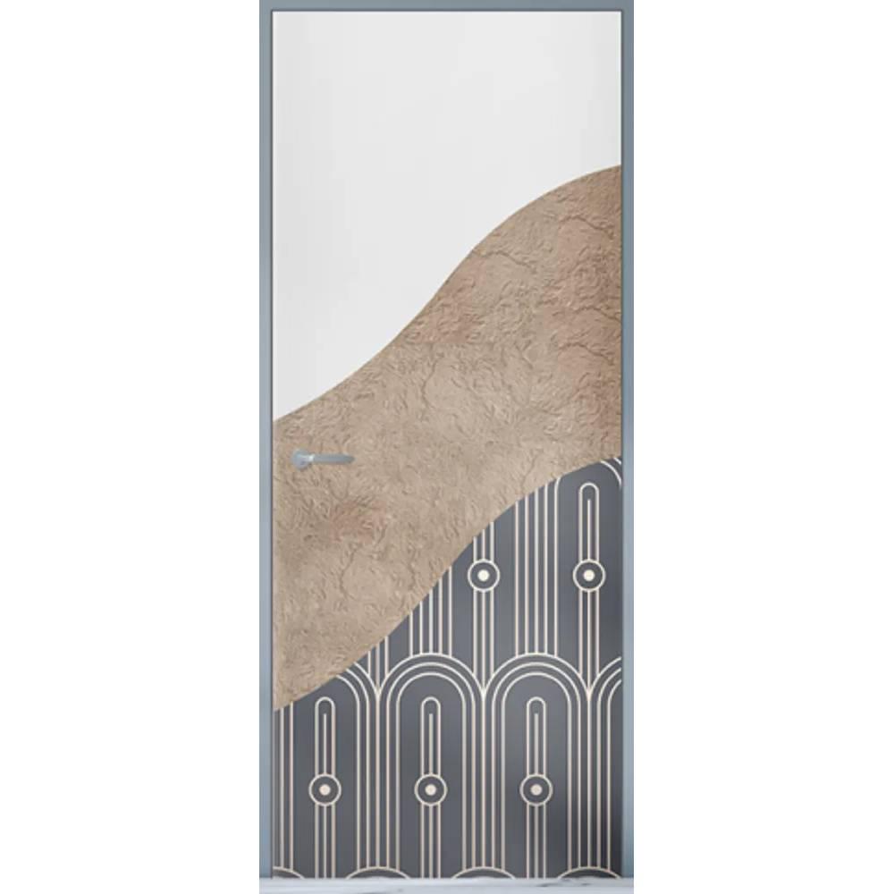 Дверное полотно Belwooddoors Smart Invisible Pro грунтованное глухое с кромкой и фурнитурой серебристого цвета 2000х600 мм