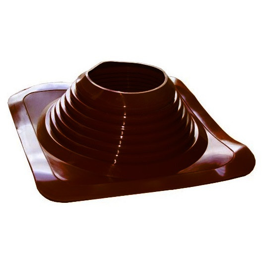 Проход кровли для дымохода Eco Flue Master Roof прямой D200-300 мм коричневый