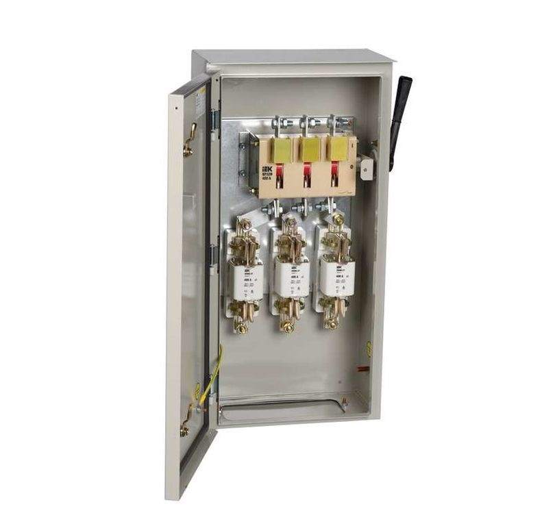 Ящик с рубильником и предохранителями IEK ЯРП-400А У1 YARP-400-74-54
