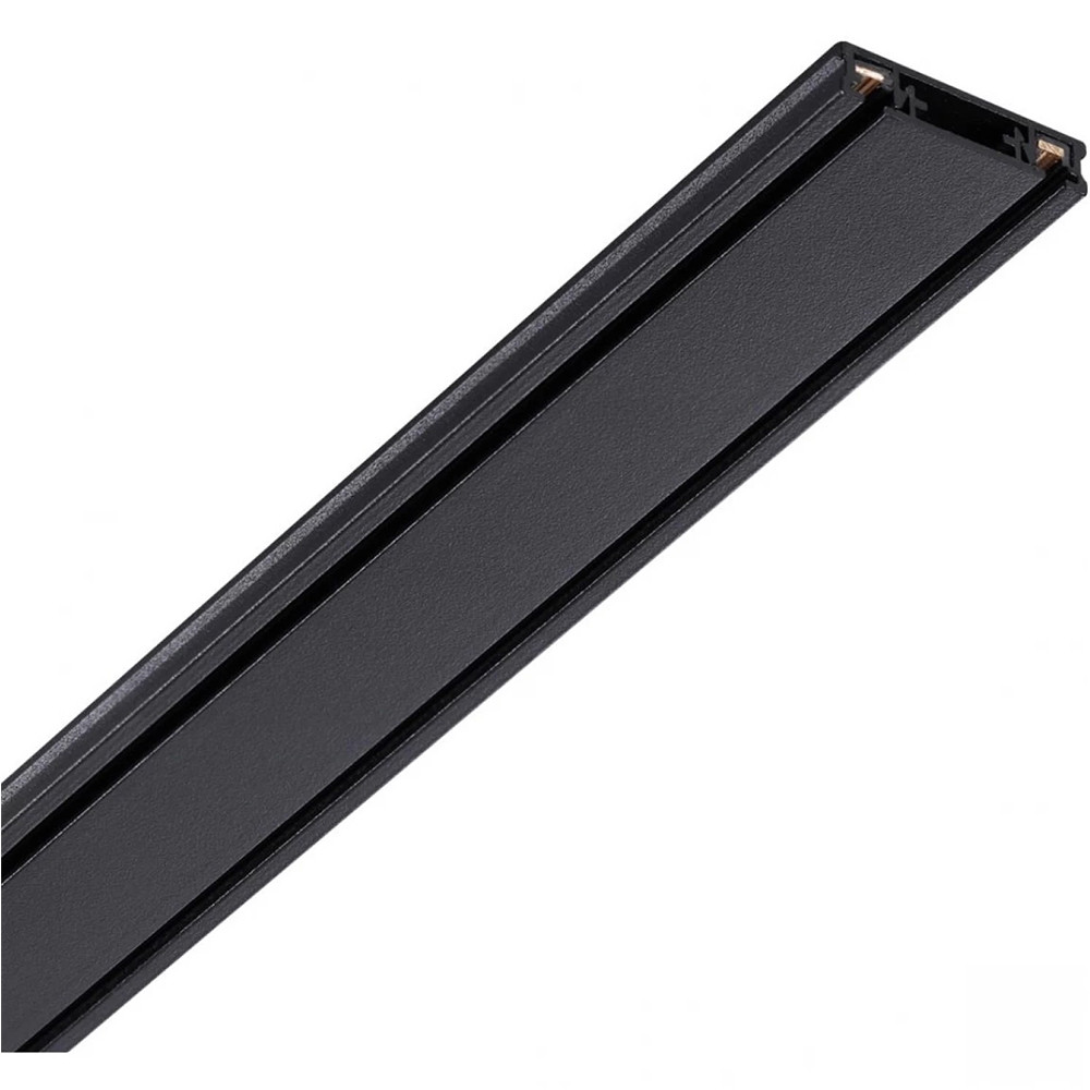 Шинопровод Novotech Smal Shino NT23 000 135193 с заглушками черный 1 м