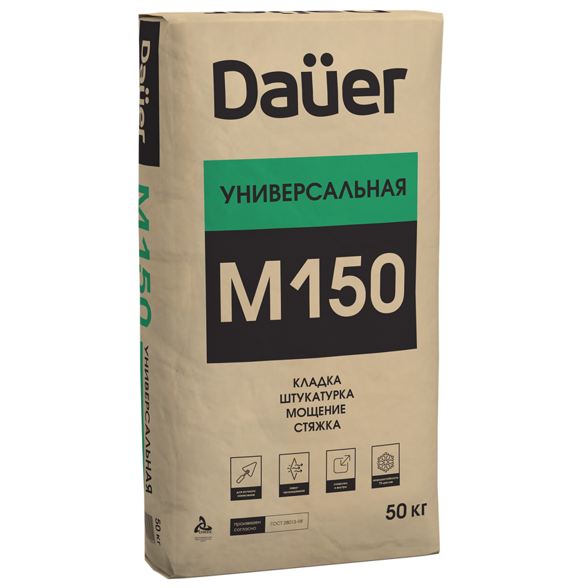 Сухая смесь Dauer М-150 универсальная 50 кг зимняя